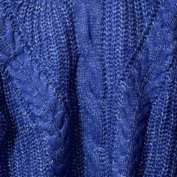 New Chunky Speckled oversized Turtleneck Sweater - Picture 6 of 8